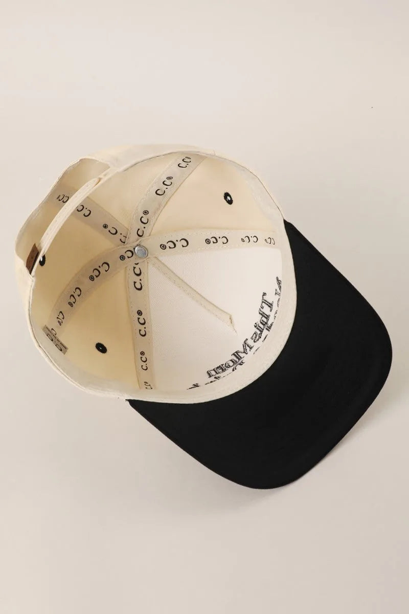 This Dad Needs a Beer Embroidered Two-Tone Baseball Cap