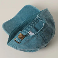 Pit Bull Embroidered Vintage Washed Baseball Cap