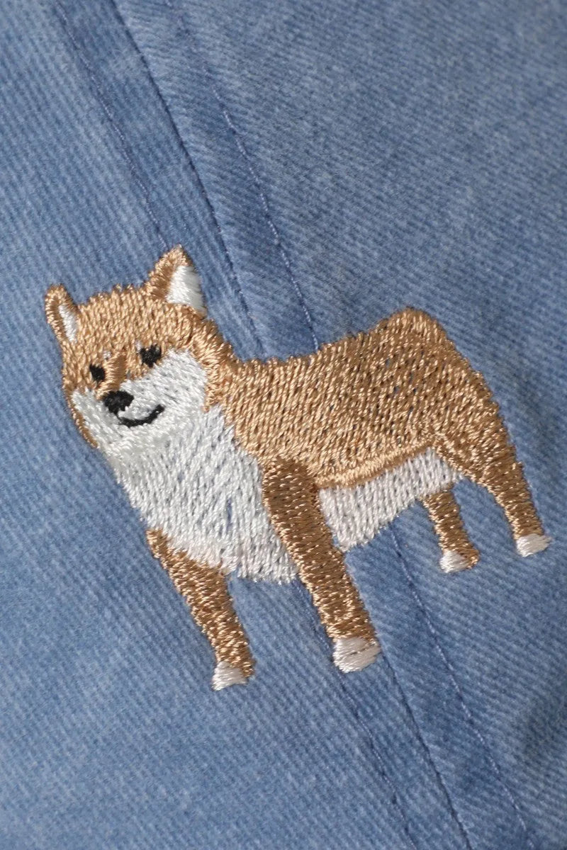 Shiba Embroidery Baseball Cap