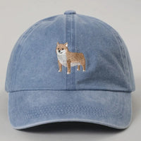 Shiba Embroidery Baseball Cap