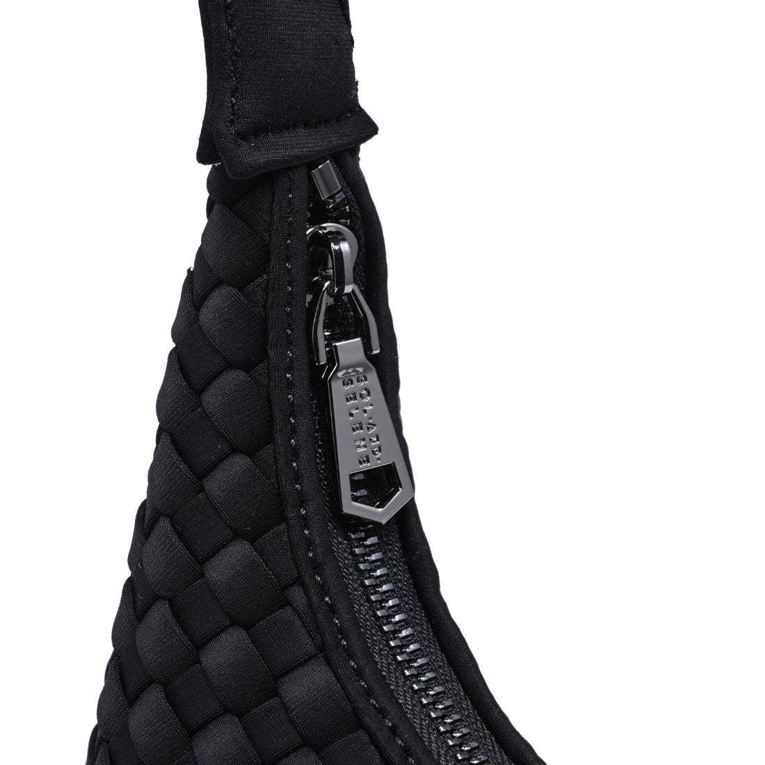 Modern Woven Neoprene Hobo Shoulder Bag