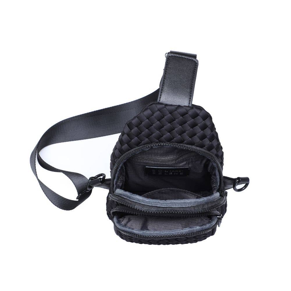 Woven Neoprene Sling Backpack with Adjustable Strap