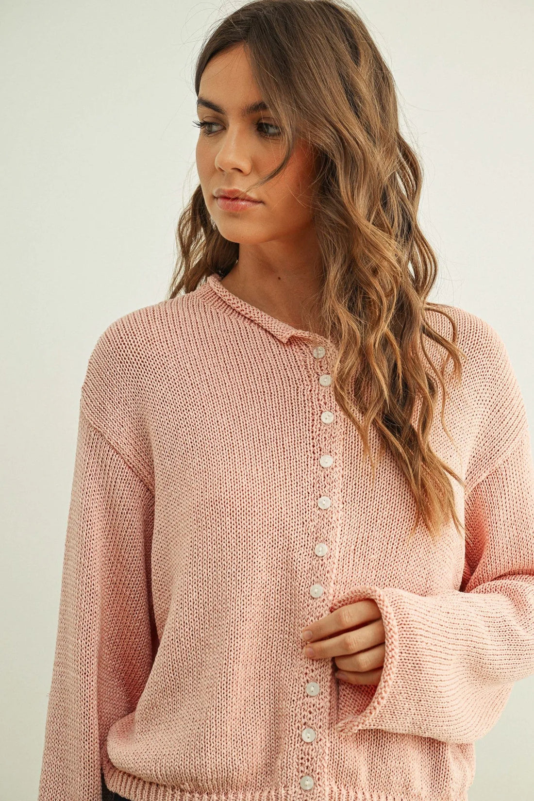 Cozy Button-Up Knit Cardigan