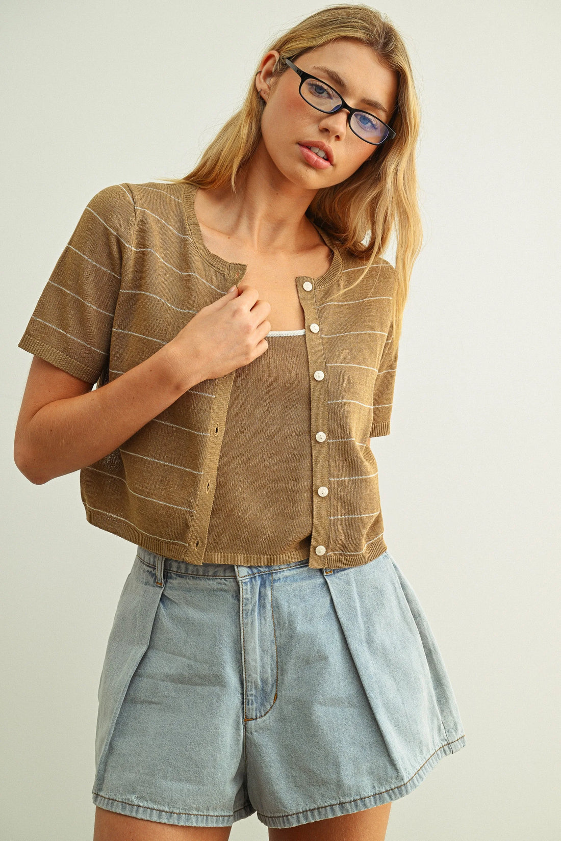 Effortless Knit Set — Cami & Cardigan Duo