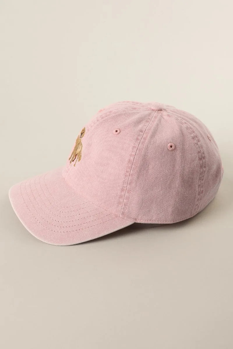 Golden Retriever Embroidered Baseball Cap