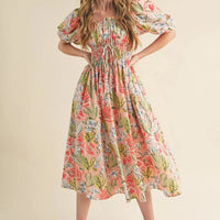 Floral Midi Dress
