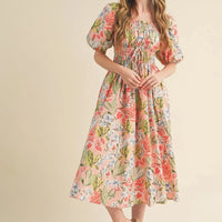 Floral Midi Dress