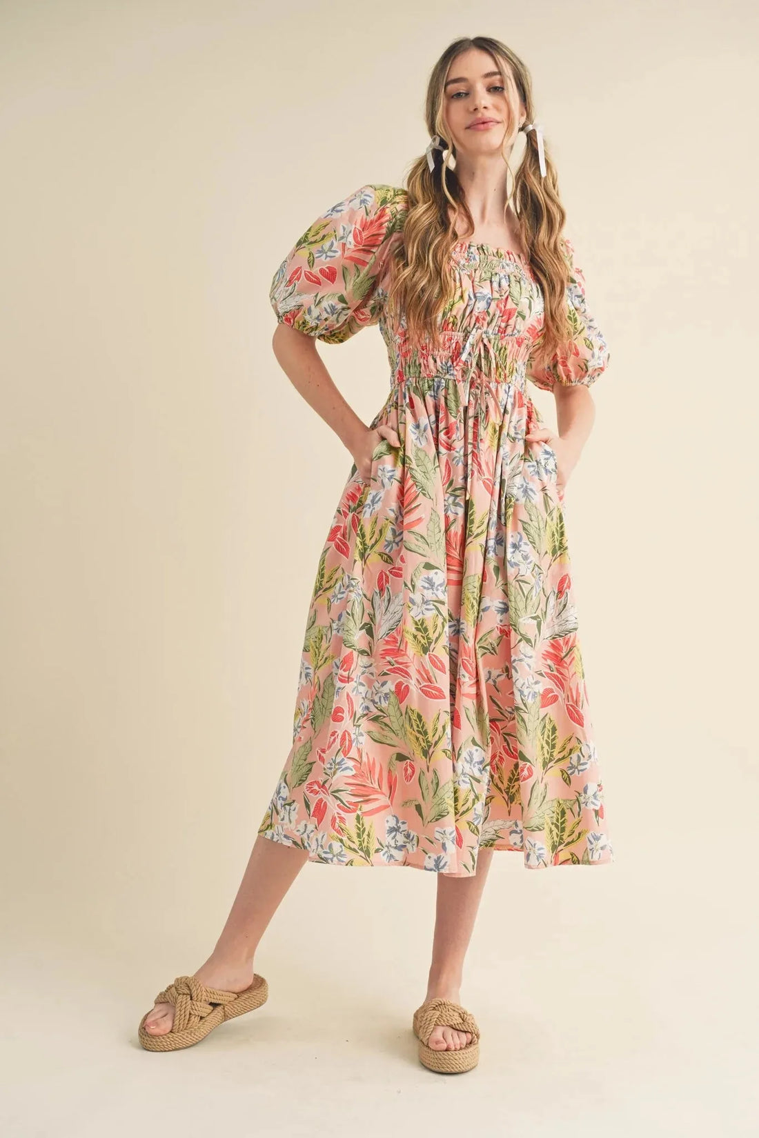 Floral Midi Dress