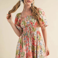 Floral Midi Dress