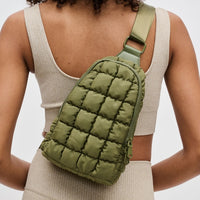 Quilted Sling Backpack