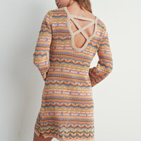 Multicolored Crochet Dress