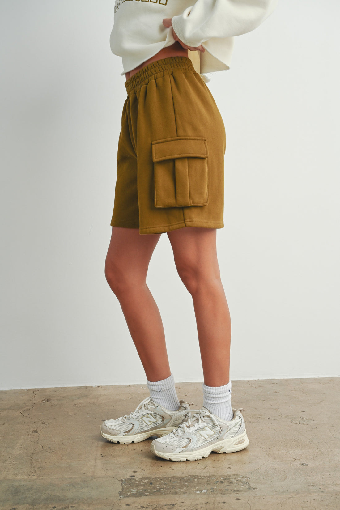 Cargo Sweat Shorts