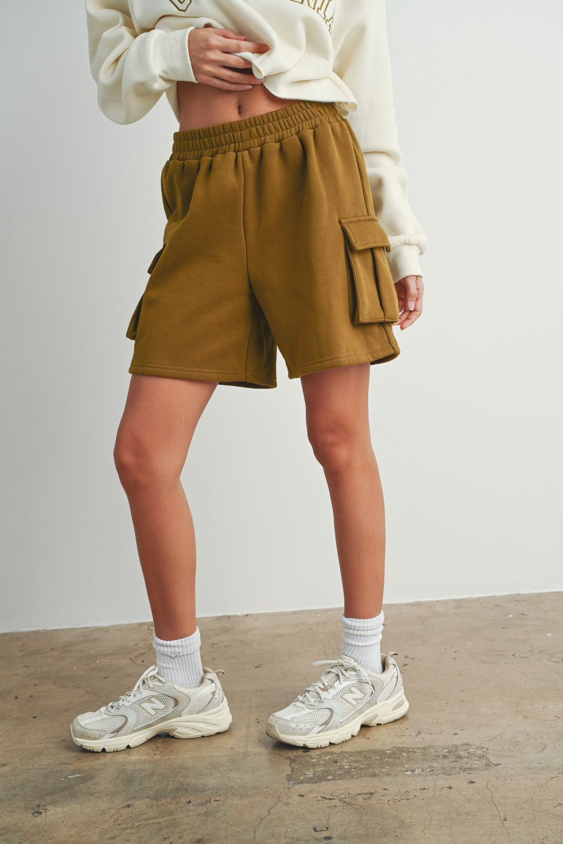 Cargo Sweat Shorts