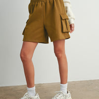 Cargo Sweat Shorts