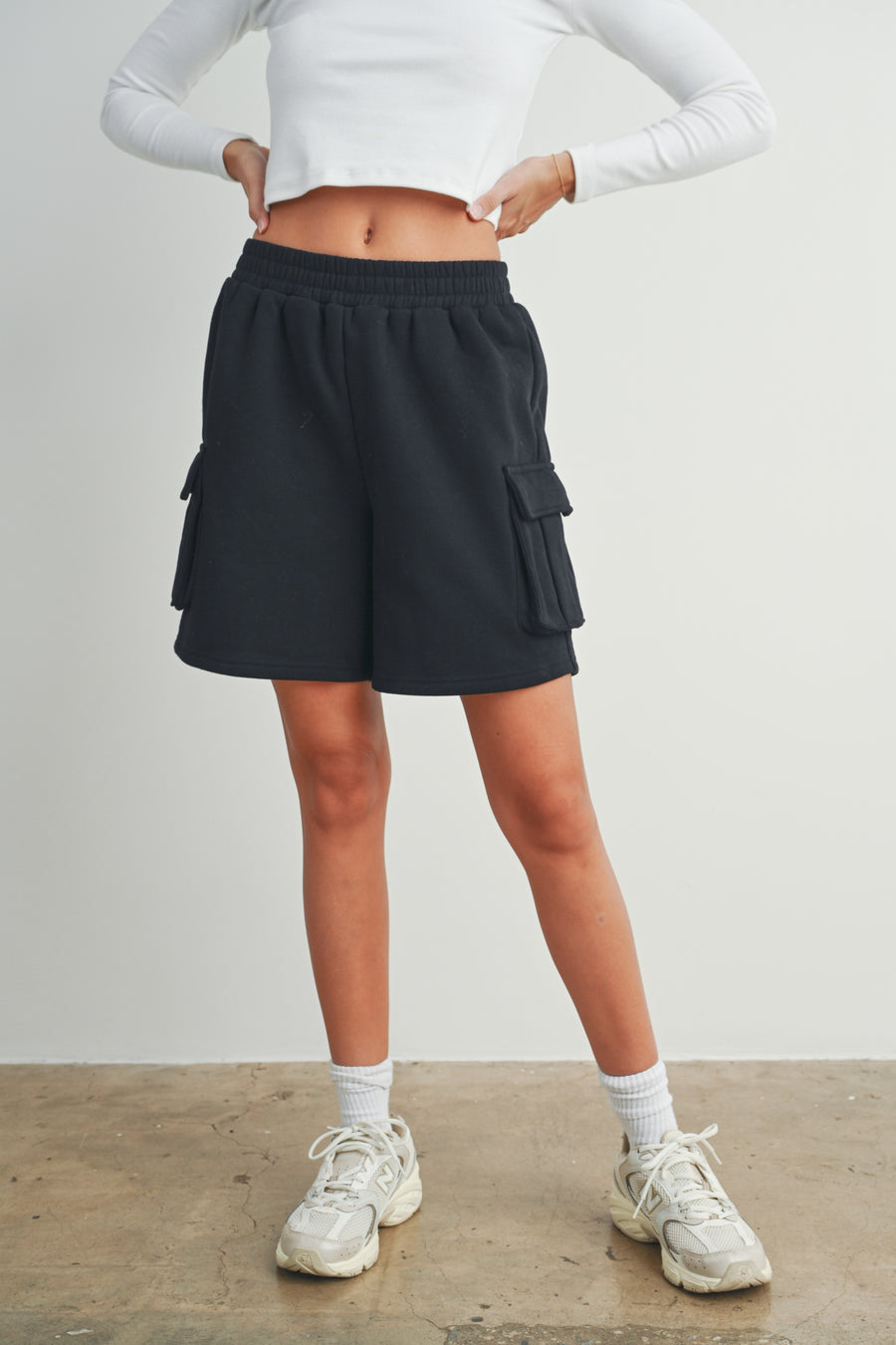 Cargo Sweat Shorts