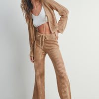 Crochet Wide Leg Pants