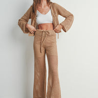 Crochet Wide Leg Pants