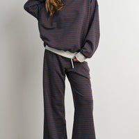 Striped Wide Leg Lounge Pants