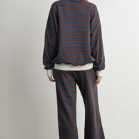 Striped Wide Leg Lounge Pants