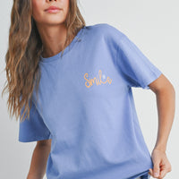 Smile Print T-shirt