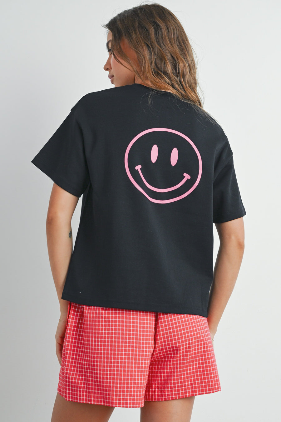 Smile Print T-shirt