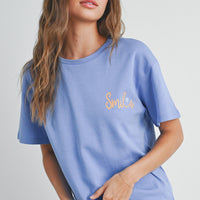 Smile Print T-shirt