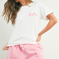 Smile Print T-shirt