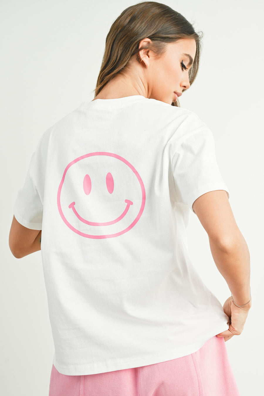 Smile Print T-shirt