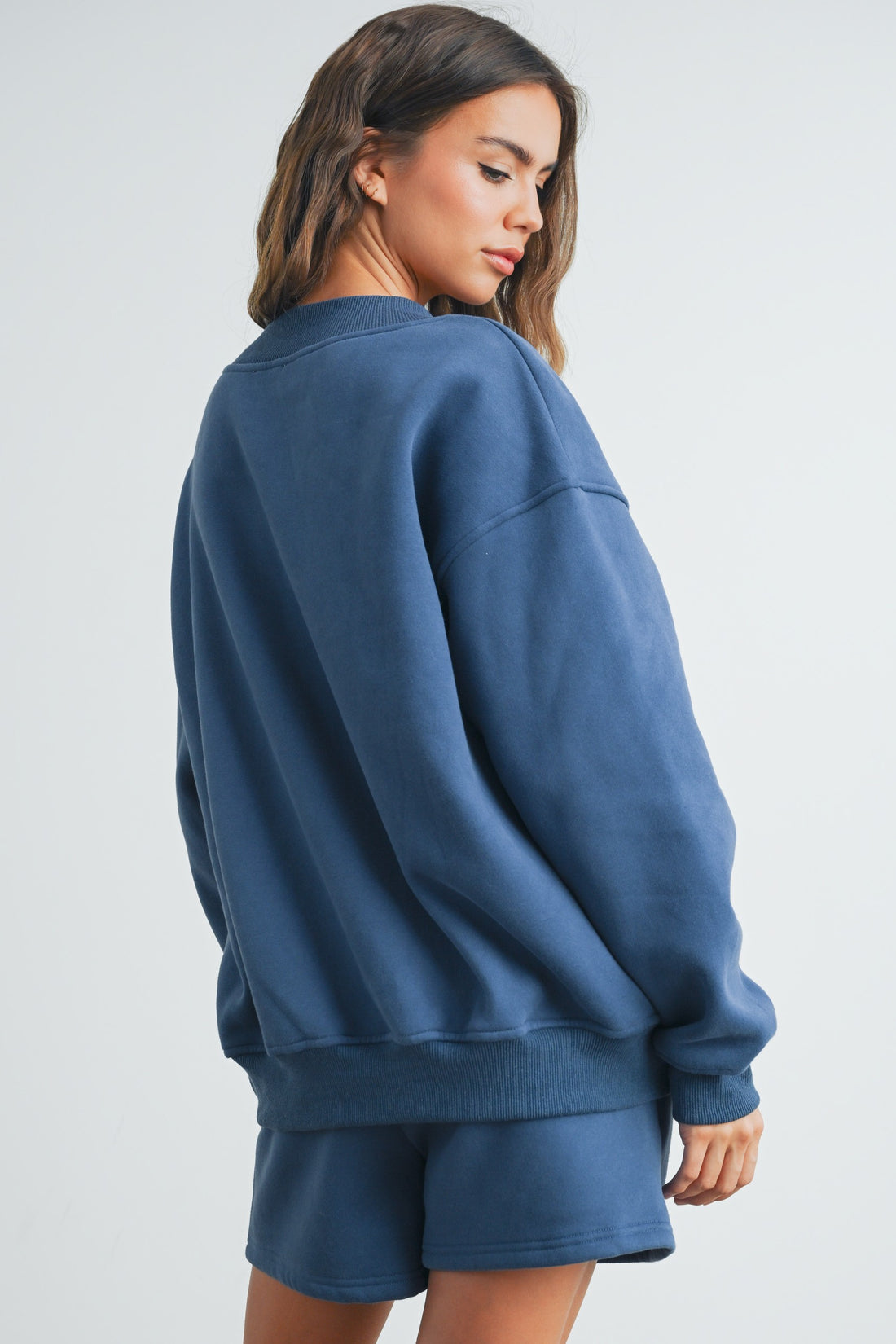 New York V Neck Sweatshirt