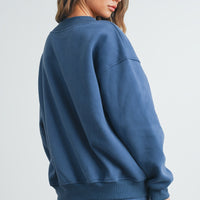 New York V Neck Sweatshirt