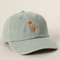 Golden Retriever Embroidered Baseball Cap