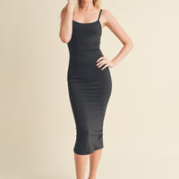 Essential Basic Midi Dress