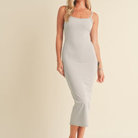 Essential Basic Midi Dress