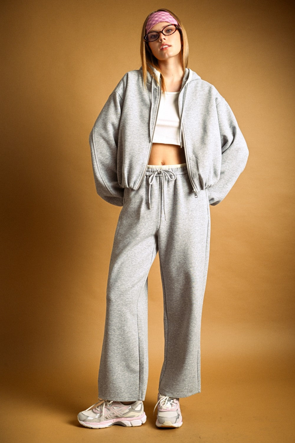 Women’s Wide Leg Fleece Sweatpants