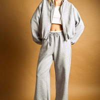 Women’s Wide Leg Fleece Sweatpants