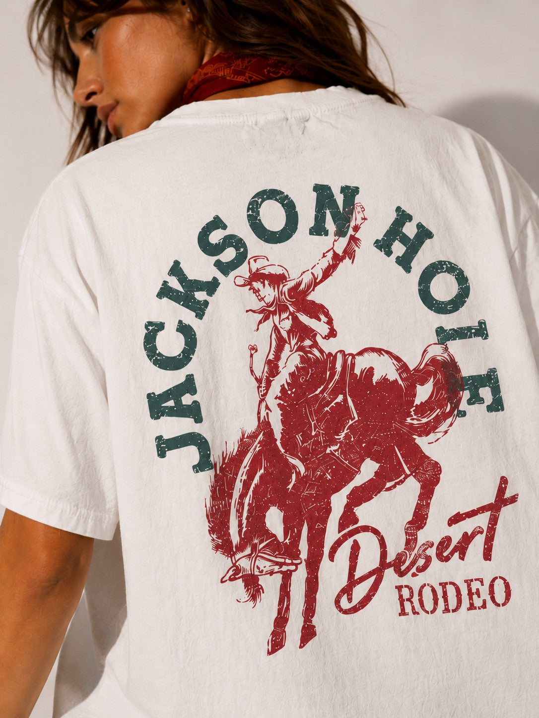 Jackson Hole Desert Rodeo Oversized Graphic Tee