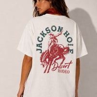 Jackson Hole Desert Rodeo Oversized Graphic Tee