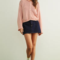 Cozy Button-Up Knit Cardigan