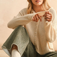 Cozy Button-Up Knit Cardigan