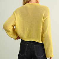 Cozy Button-Up Knit Cardigan