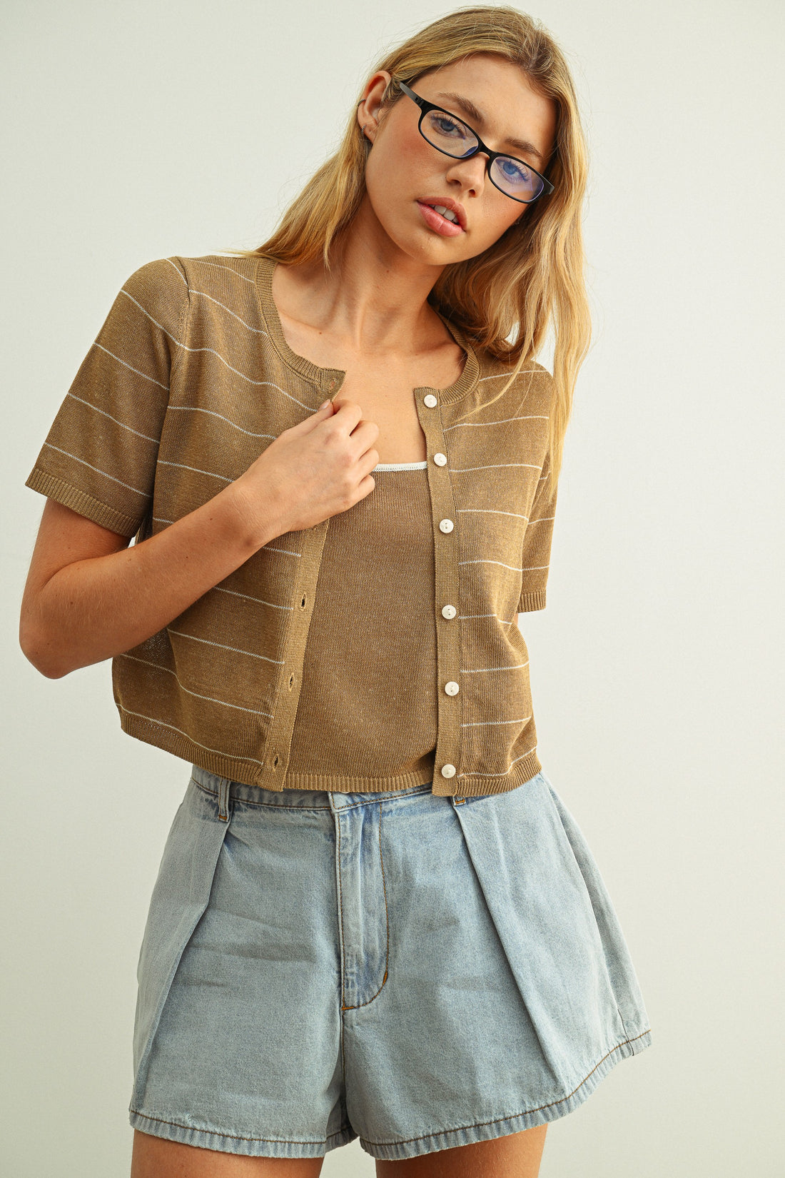 Effortless Knit Set — Cami & Cardigan Duo