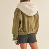 Cozy Sherpa Denim Jacket