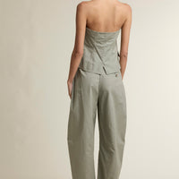 Coastal Muse Linen Blend Halter Top & Pants Set