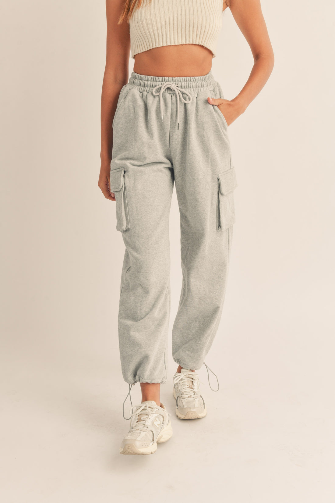 Cargo Pocket Sweat Pants