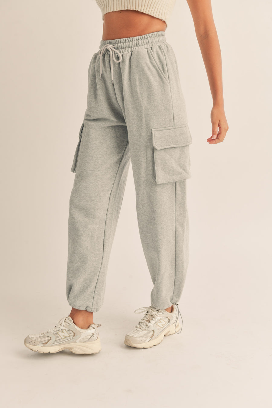 Cargo Pocket Sweat Pants