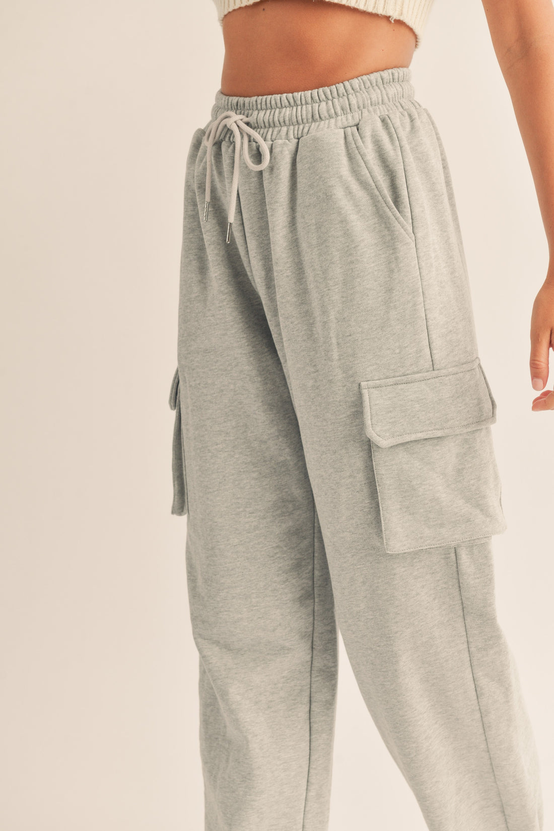 Cargo Pocket Sweat Pants