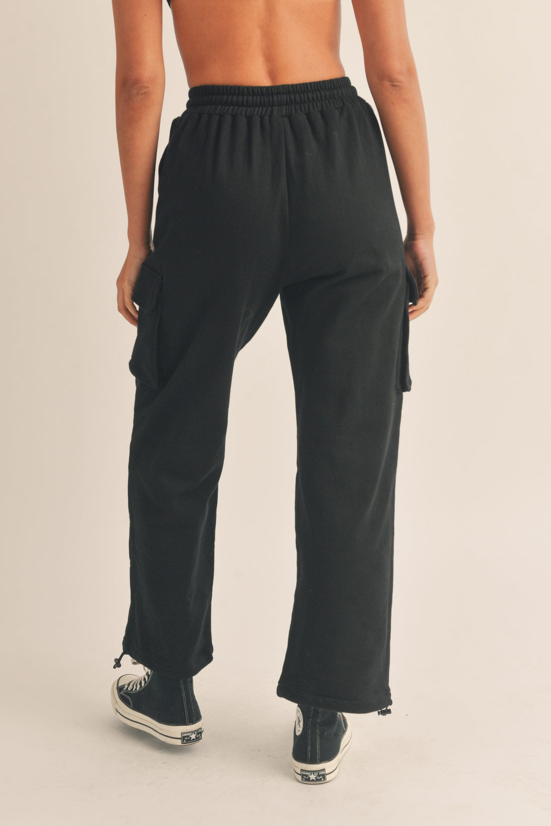 Cargo Pocket Sweat Pants