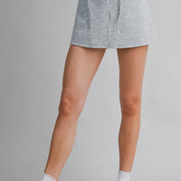 Scuba Mini Skort – Stretch Athletic Skirt with Built-In Shorts