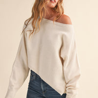 Lightweight Cropped Knit Sweater – Relaxed Fit Soft Pullover
