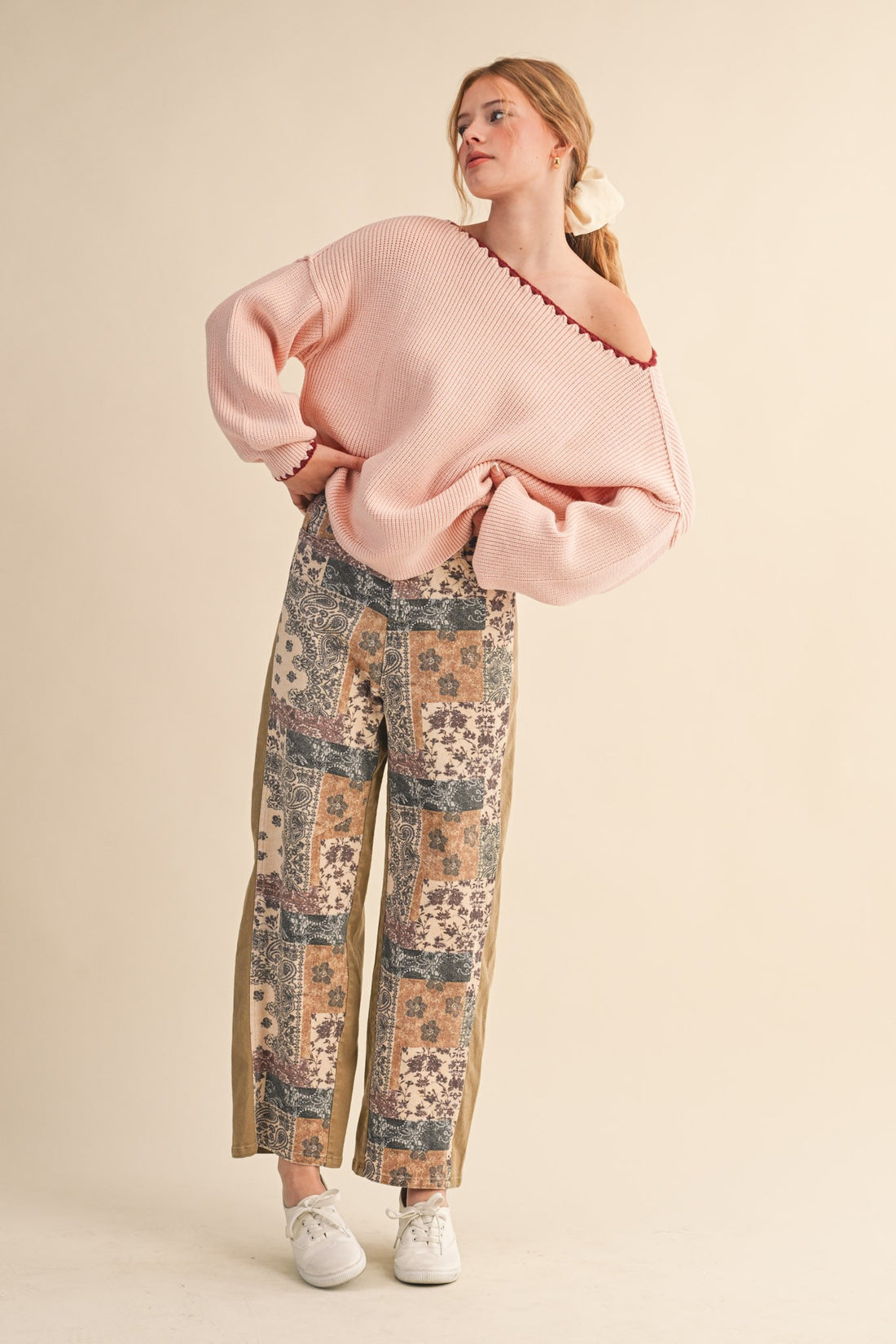 トップス Scallop Cut Knitted Pullover Mame Kurogouchi(マメ) Scallop Cut Knitted Pullover